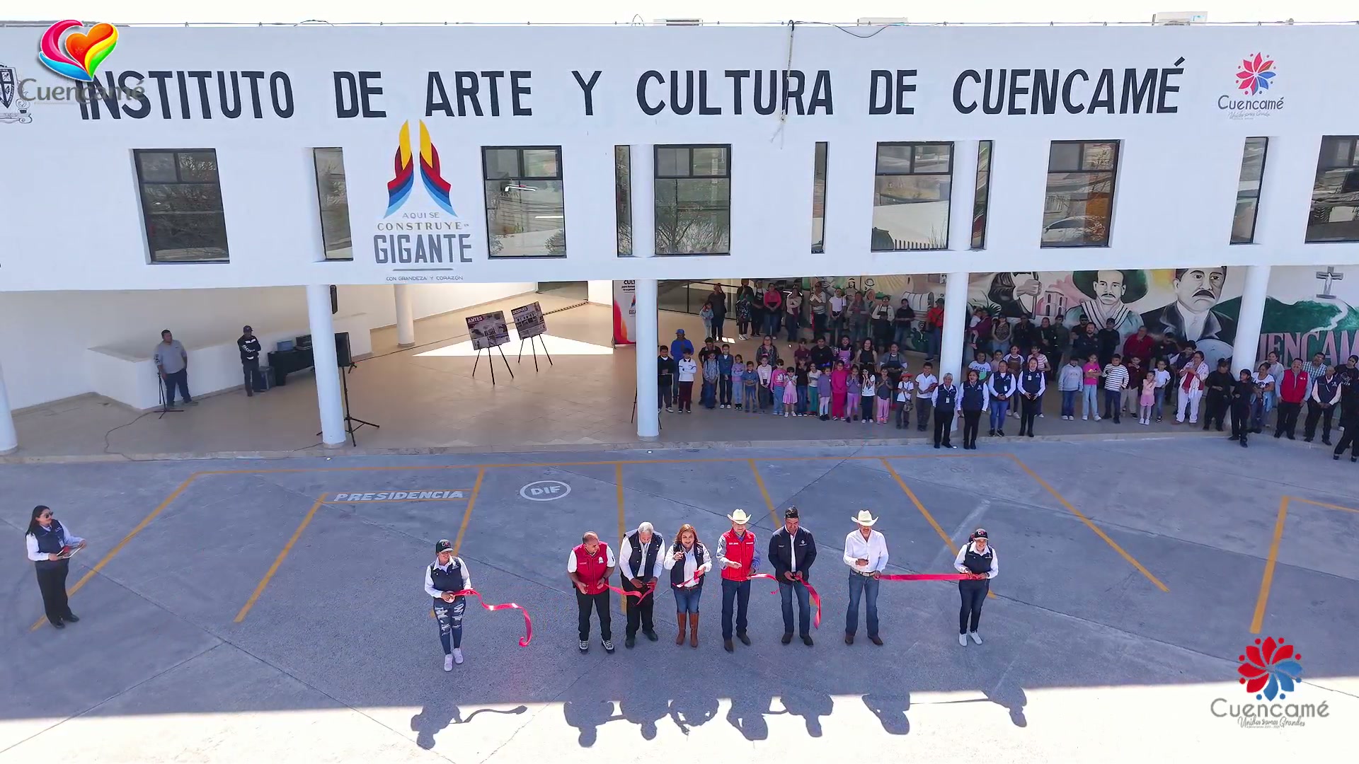 Visita Del Gobernador Del Estado De Durango A Cuencame, Visito Casa De Cultura Y Rastro Mpal