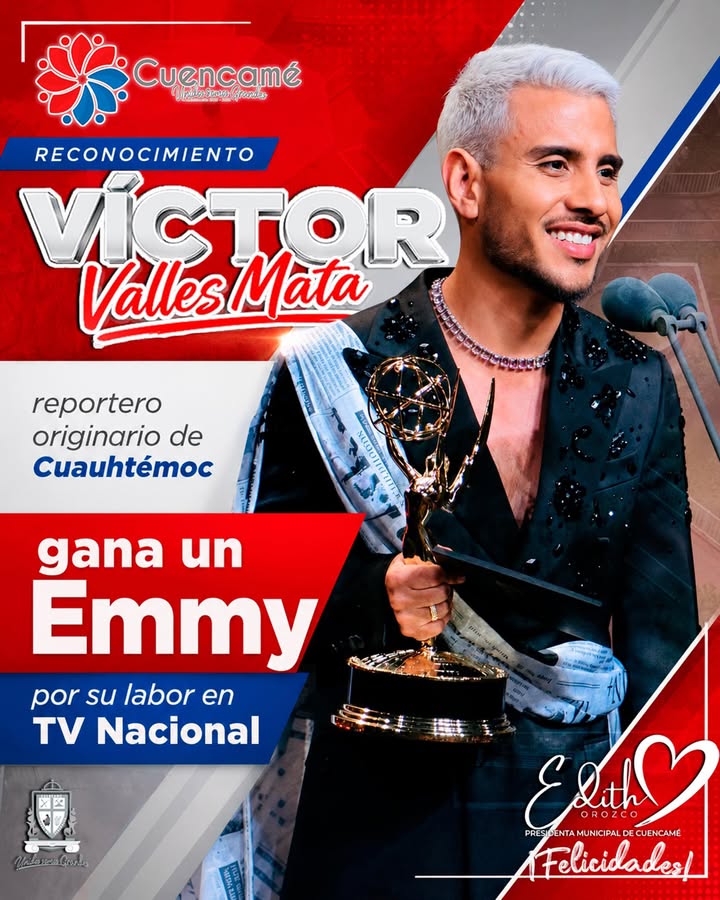 🎉🏆 Cuencamé se llena de orgullo.👏 Reconocemos y felicitamos a #Victor #Valles #Mata desta...