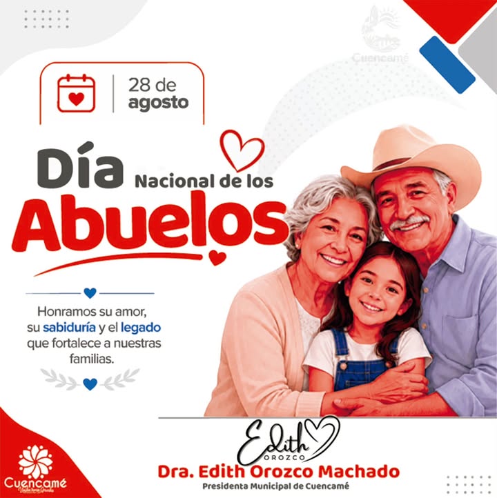 Los abuelos son ese abrazo que se siente como hogar, la historia que nos inspira y el amor q...