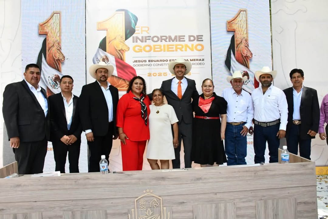 ✨ La Dra.Edith Orozco Machado acompañó al Presidente Municipal de Rodeo, Lalo Estrada, en l...