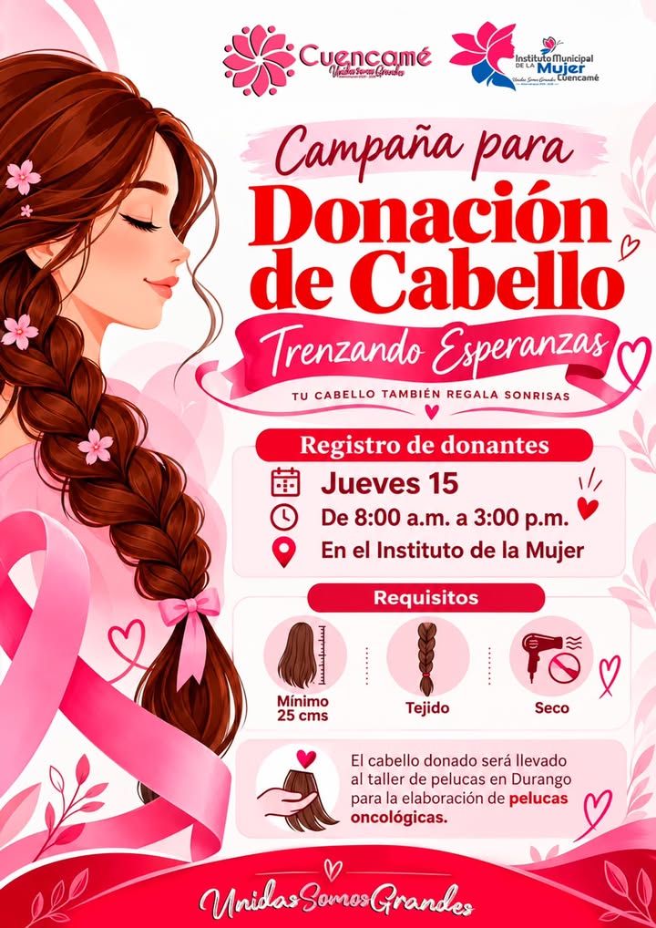 El 𝐇. 𝐀𝐲𝐮𝐧𝐭𝐚𝐦𝐢𝐞𝐧𝐭𝐨 𝐝𝐞 𝐂𝐮𝐞𝐧𝐜𝐚𝐦é, a través del 𝐈𝐧𝐬𝐭𝐢𝐭𝐮𝐭𝐨 𝐌𝐮𝐧𝐢𝐜𝐢𝐩𝐚𝐥 𝐝𝐞 𝐥𝐚 𝐌𝐮𝐣𝐞𝐫🎀💜te invita a ...
