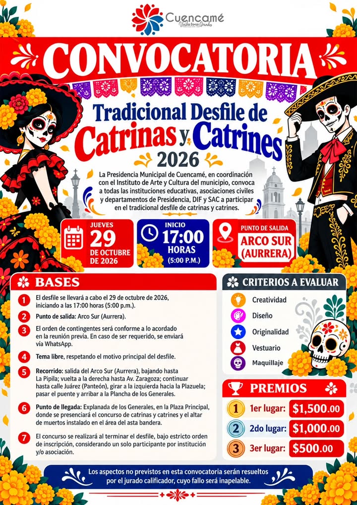 ⬇️¡ ATENTA INVITACIÓN !⬇️🍂🥮 El Gobierno Municipal invita a la ciudadanía, instituciones ed...